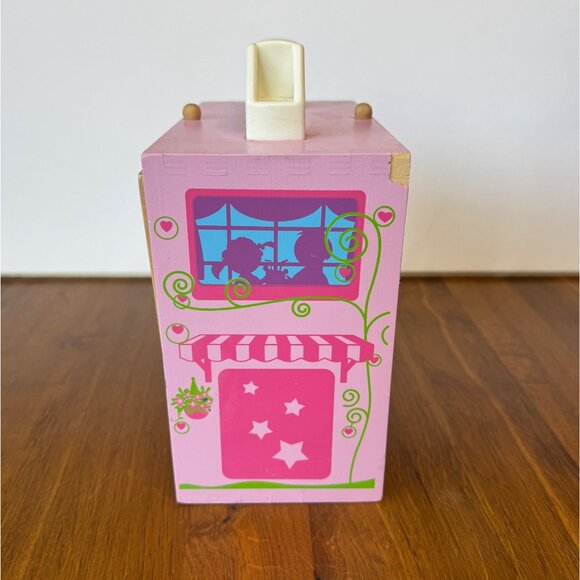 TIGER TRIBE BOXSET Portable Wooden Dolls House Playset Travel Toy Carry Case HTF - Picture 9 of 13